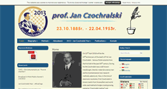 Desktop Screenshot of janczochralski.com